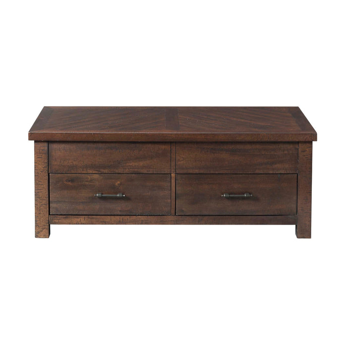 Jax Coffee Table W/Lift Top in Cherry