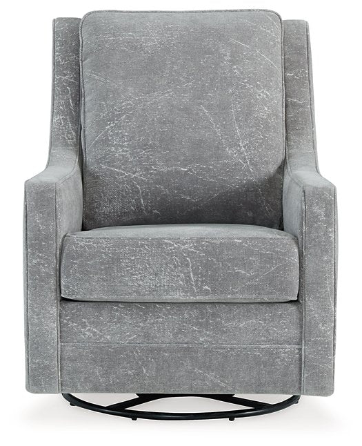 Kambria Swivel Glider Accent Chair - Venta Furnishings (San Antonio,TX)