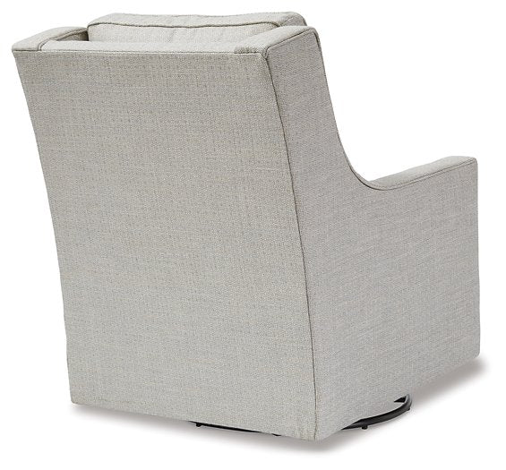 Kambria Swivel Glider Accent Chair - Venta Furnishings (San Antonio,TX)