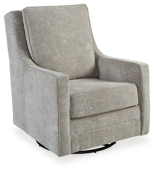 Kambria Swivel Glider Accent Chair - Venta Furnishings (San Antonio,TX)