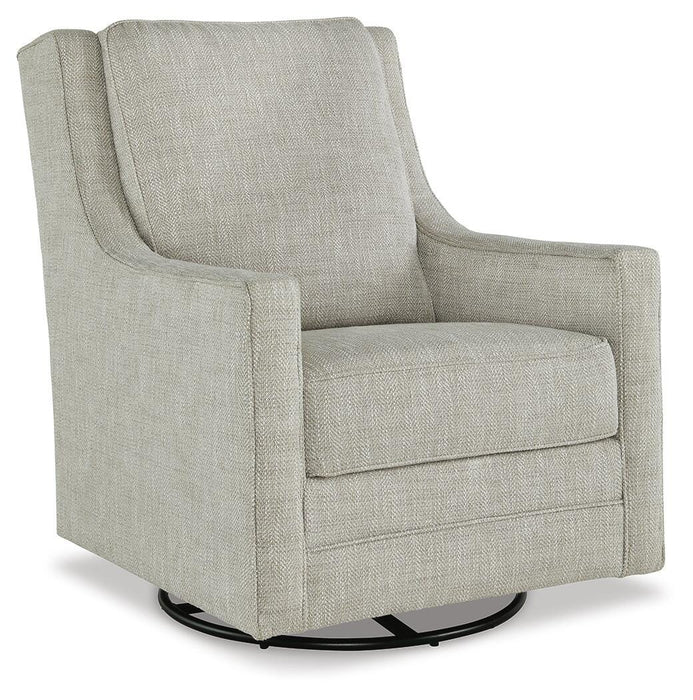 Kambria Swivel Glider Accent Chair - Venta Furnishings (San Antonio,TX)