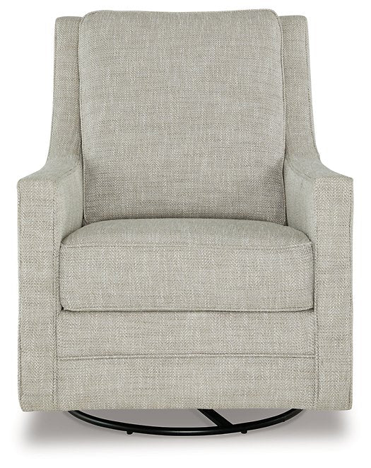 Kambria Swivel Glider Accent Chair - Venta Furnishings (San Antonio,TX)