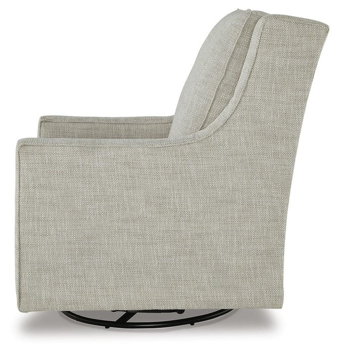 Kambria Swivel Glider Accent Chair - Venta Furnishings (San Antonio,TX)