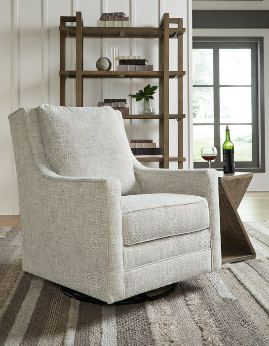 Kambria Swivel Glider Accent Chair - Venta Furnishings (San Antonio,TX)