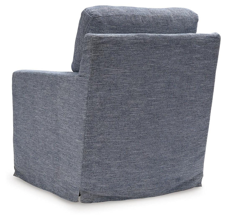 Nenana Next-Gen Nuvella Swivel Glider Accent Chair - Venta Furnishings (San Antonio,TX)