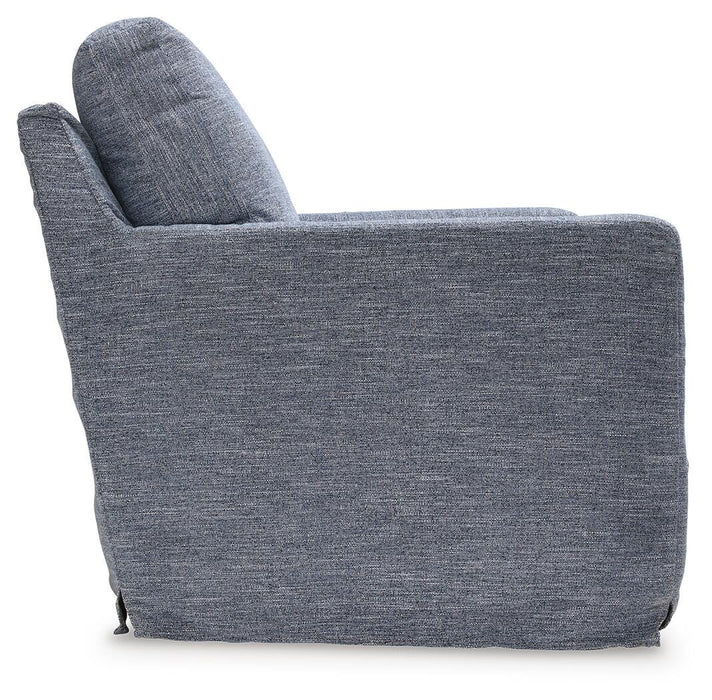 Nenana Next-Gen Nuvella Swivel Glider Accent Chair - Venta Furnishings (San Antonio,TX)