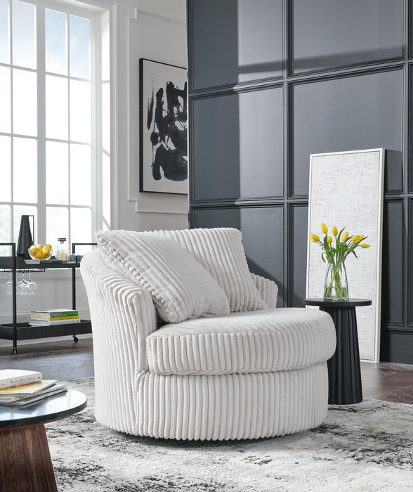 Gramwell Swivel Accent Chair - Venta Furnishings (San Antonio,TX)