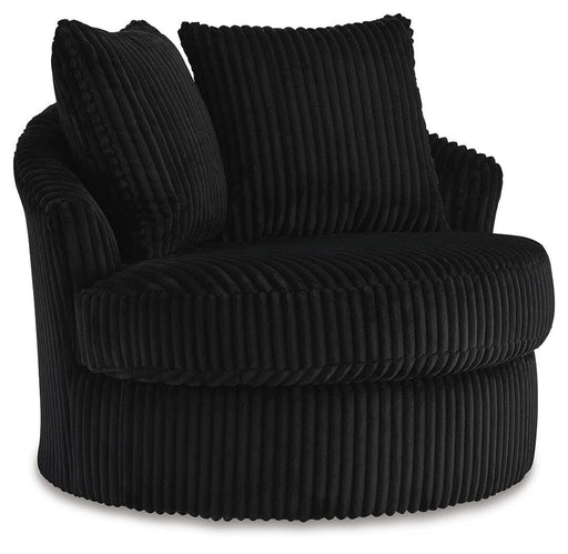 Gramwell Swivel Accent Chair - Venta Furnishings (San Antonio,TX)