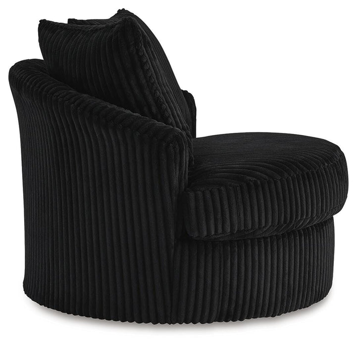 Gramwell Swivel Accent Chair - Venta Furnishings (San Antonio,TX)
