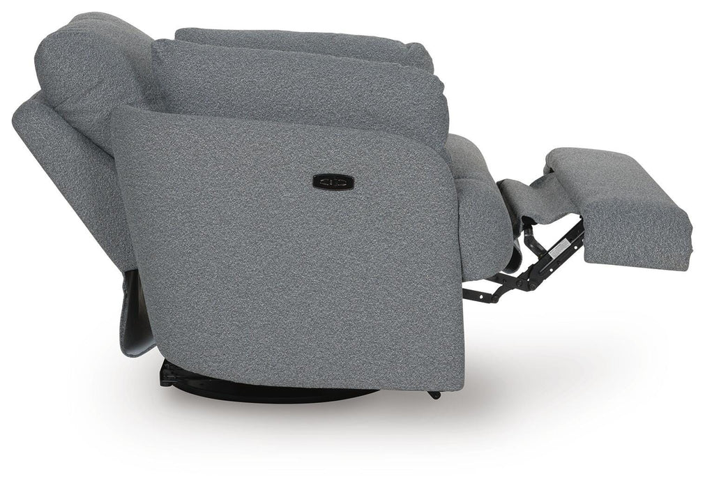 Alainmont Next-Gen Nuvella Swivel Power Recliner - Venta Furnishings (San Antonio,TX)