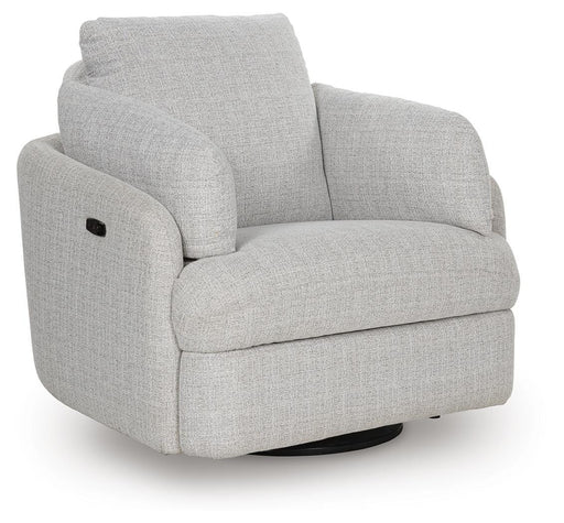 Alainmont Next-Gen Nuvella Swivel Power Recliner - Venta Furnishings (San Antonio,TX)