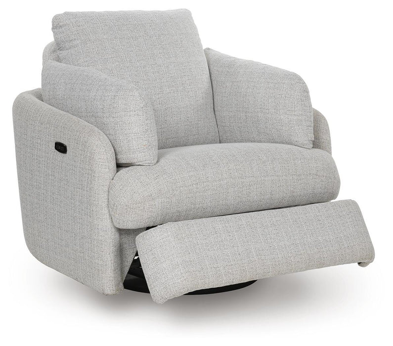 Alainmont Next-Gen Nuvella Swivel Power Recliner - Venta Furnishings (San Antonio,TX)