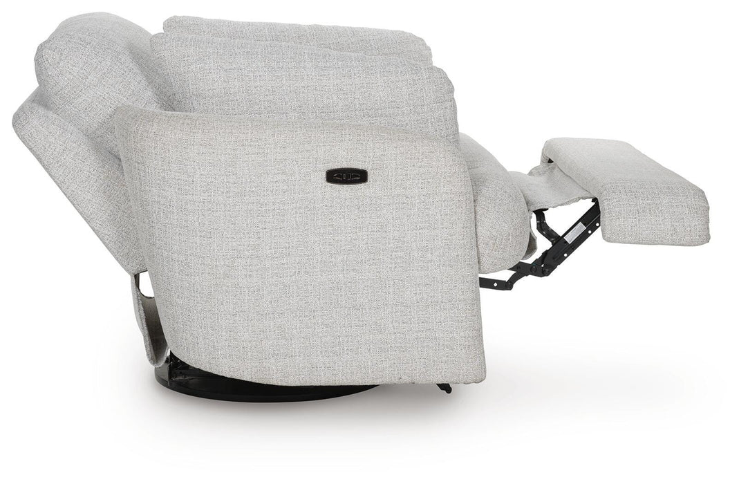 Alainmont Next-Gen Nuvella Swivel Power Recliner - Venta Furnishings (San Antonio,TX)