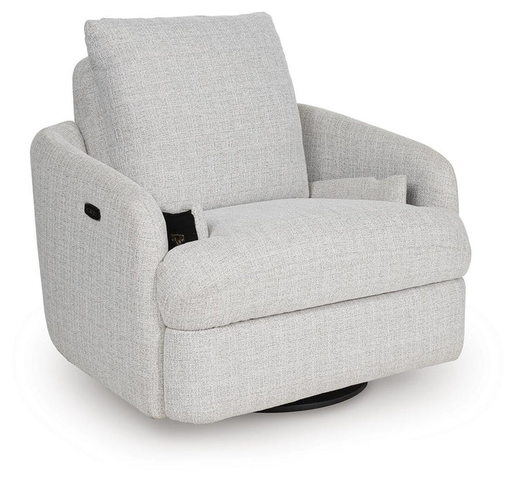 Alainmont Next-Gen Nuvella Swivel Power Recliner - Venta Furnishings (San Antonio,TX)