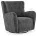 Rowenburg Swivel Glider Accent Chair - Venta Furnishings (San Antonio,TX)