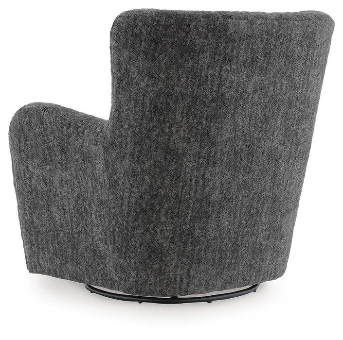 Rowenburg Swivel Glider Accent Chair - Venta Furnishings (San Antonio,TX)