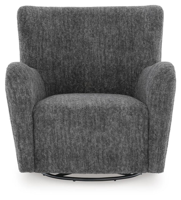 Rowenburg Swivel Glider Accent Chair - Venta Furnishings (San Antonio,TX)