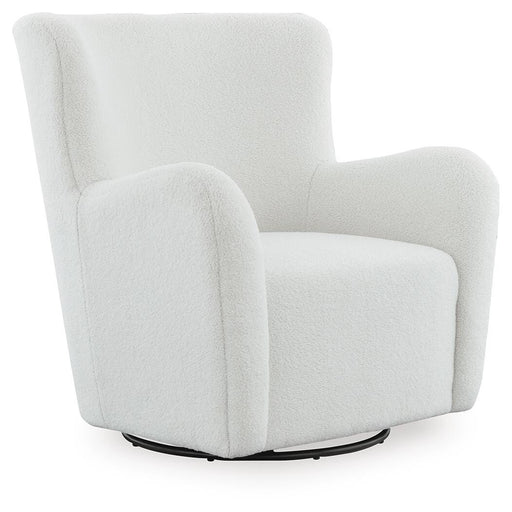 Rowenburg Swivel Glider Accent Chair - Venta Furnishings (San Antonio,TX)