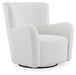 Rowenburg Swivel Glider Accent Chair - Venta Furnishings (San Antonio,TX)