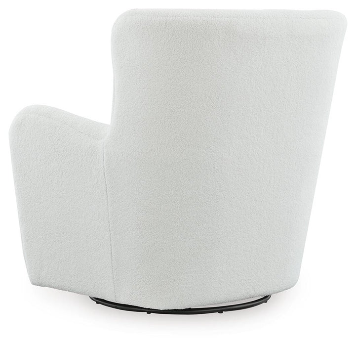Rowenburg Swivel Glider Accent Chair - Venta Furnishings (San Antonio,TX)