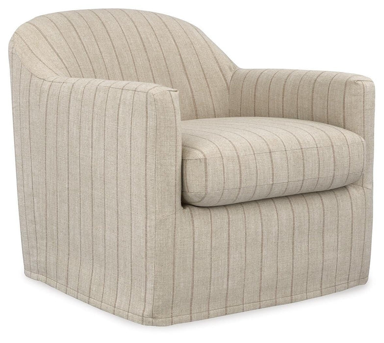 Valwick Swivel Accent Chair - Venta Furnishings (San Antonio,TX)
