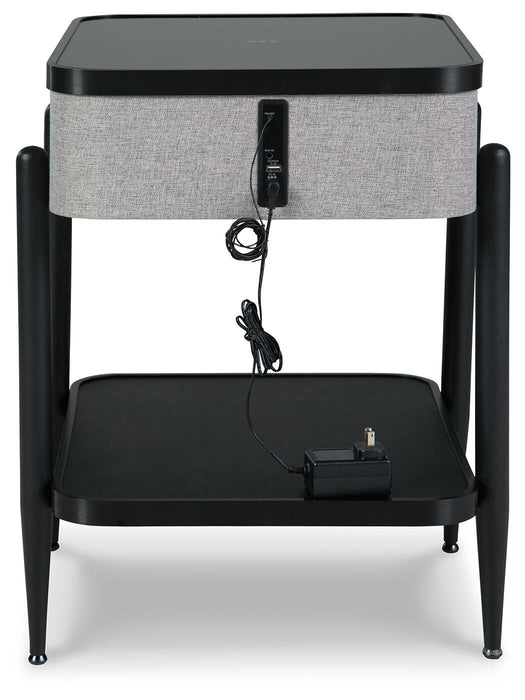 Jorvalee Accent Table with Speaker - Venta Furnishings (San Antonio,TX)