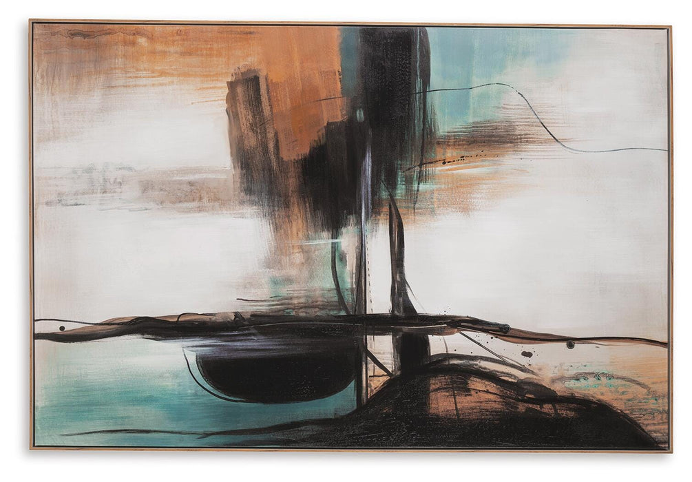 Brunonia Wall Art - Venta Furnishings (San Antonio,TX)