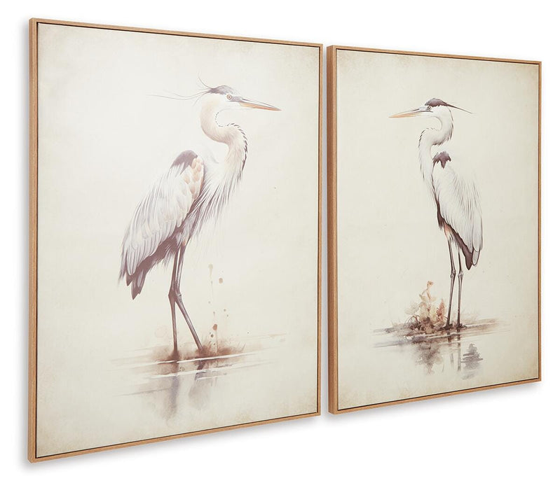 Aubinell Wall Art (Set of 2) - Venta Furnishings (San Antonio,TX)