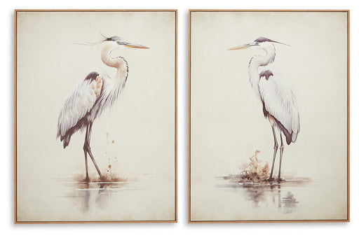 Aubinell Wall Art (Set of 2) - Venta Furnishings (San Antonio,TX)