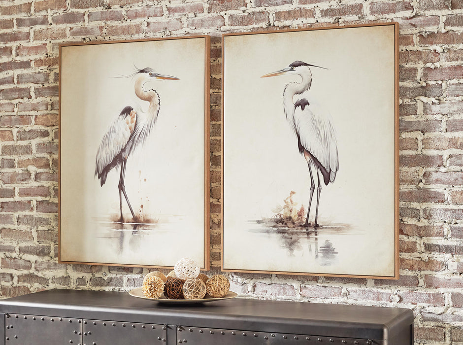Aubinell Wall Art (Set of 2) - Venta Furnishings (San Antonio,TX)
