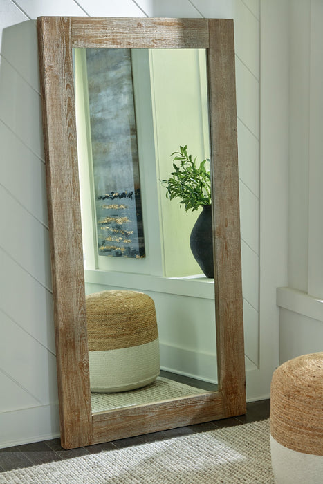 Waltleigh Floor Mirror - Venta Furnishings (San Antonio,TX)