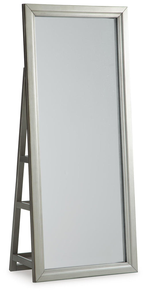 Evesen Floor Standing Mirror/Storage - Venta Furnishings (San Antonio,TX)