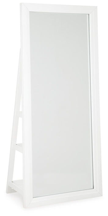 Evesen Floor Standing Mirror/Storage - Venta Furnishings (San Antonio,TX)
