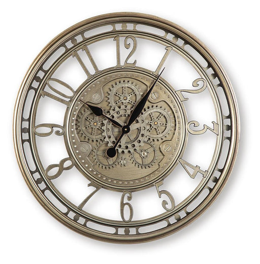 Gilover Wall Clock - Venta Furnishings (San Antonio,TX)