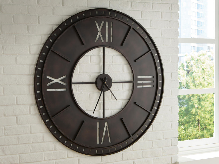 Lytle Wall Clock - Venta Furnishings (San Antonio,TX)