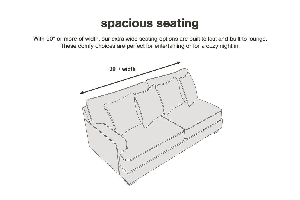 Boothbay Power Reclining Sofa - Venta Furnishings (San Antonio,TX)