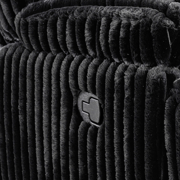 Admiral Motion Recliner in Masis Black - Venta Furnishings (San Antonio,TX)