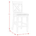 Alex 60" 7Pc Counter Dining Set - Venta Furnishings (San Antonio,TX)