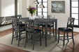 Alex 60" 7Pc Counter Dining Set - Venta Furnishings (San Antonio,TX)