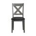 Alex Dining Side Chair Grey (2 PER PACK) - Venta Furnishings (San Antonio,TX)