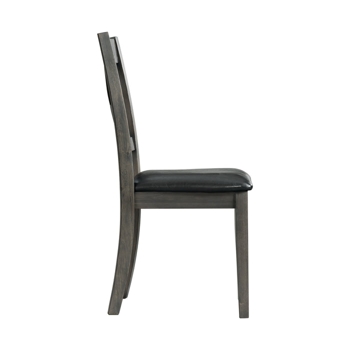 Alex Dining Side Chair Grey (2 PER PACK) - Venta Furnishings (San Antonio,TX)