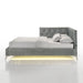 Amberley UPH Corner Bed with LED and USB - Venta Furnishings (San Antonio,TX)