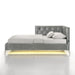 Amberley UPH Corner Bed with LED and USB - Venta Furnishings (San Antonio,TX)
