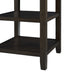 Amherst Counter Table w/Wood Leg Dark Finish - Venta Furnishings (San Antonio,TX)