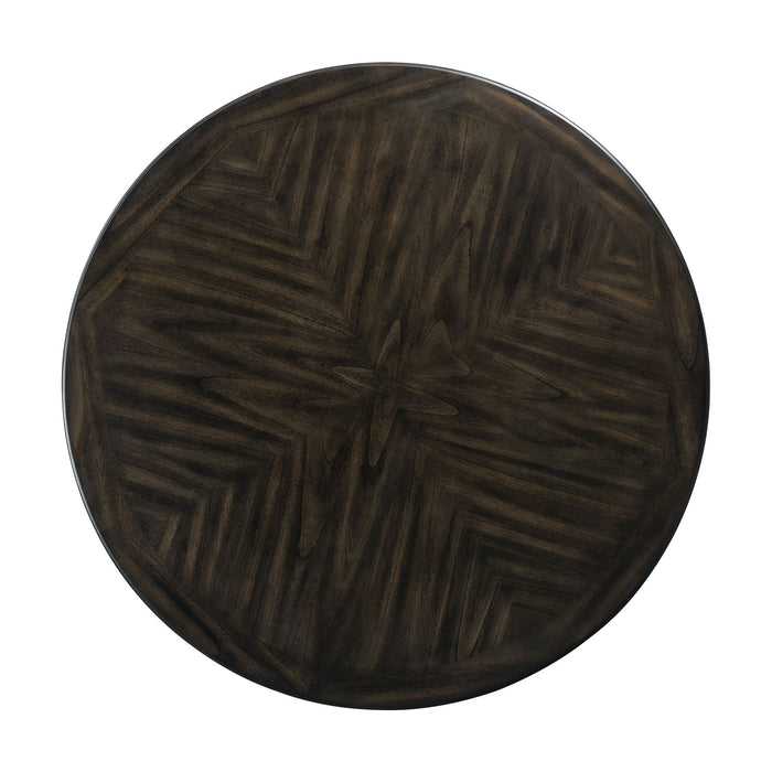 Amherst Counter Table w/Wood Leg Dark Finish - Venta Furnishings (San Antonio,TX)