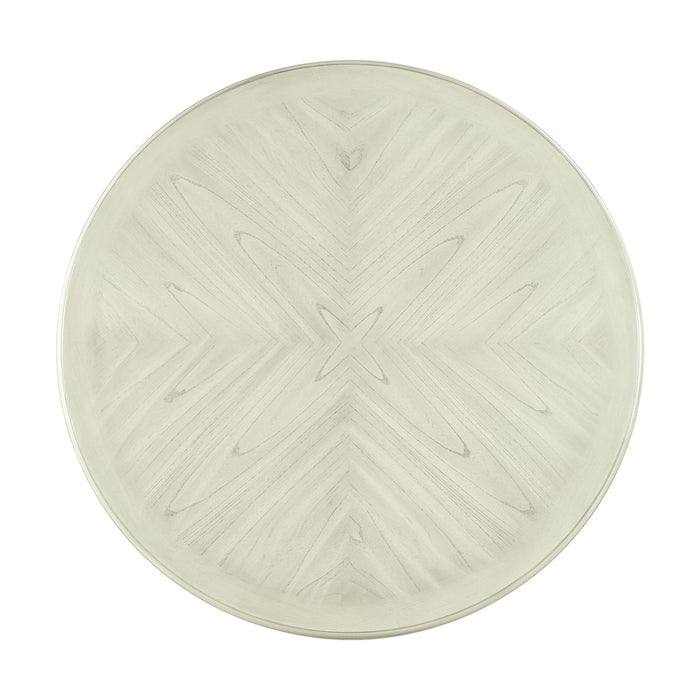 Amherst Counter Table w/Wood Leg White Finish - Venta Furnishings (San Antonio,TX)