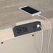 Arcadia 2-Drawer Nightstand with USB in Grey - Venta Furnishings (San Antonio,TX)