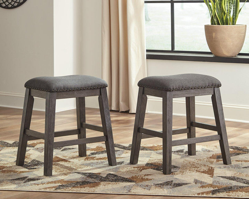 Caitbrook Counter Height Upholstered Bar Stool - Venta Furnishings (San Antonio,TX)