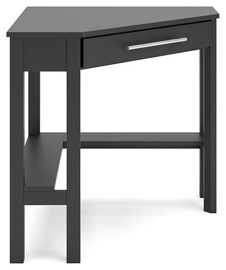 Otaska Home Office Corner Desk with Bookcase