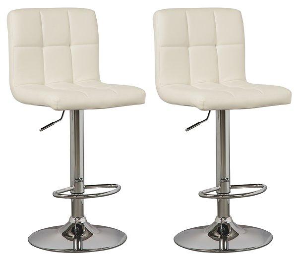 Bellatier Adjustable Height Bar Stool - Venta Furnishings (San Antonio,TX)